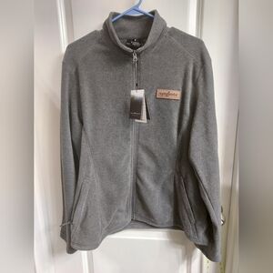 NWT Women's Fossa Canyoneer Gray fleece jacket, L